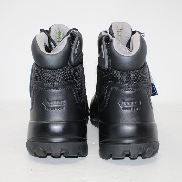 Bates Delta 6 Gore-Tex NWT Mens 14 Black Leather Superwork Side Zip Boots E02905 - Picture 5 of 12